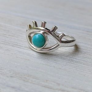 Third Eye Chakra Turquoise Gemstone Ring
